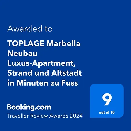Lejlighed Toplage Neubau Luxus-apartment, Und Altstadt In Minuten Zu Fuss Marbella